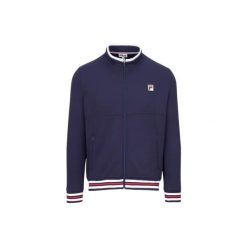 Bluza sportowa męska Fila FBM2610151500. Niebieskie bluzy bez kaptura Fila, m, bez wzorów, z materiału, bez kaptura. Za 559.99 zł.