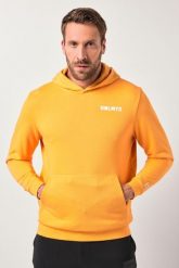 Męska Bluza z kapturem fitness kaptur do rozm. 7XL. Brązowe bluzy z kapturem JAY-PI, m, bez wzorów, z bawełny, z kapturem. Za 349.99 zł.