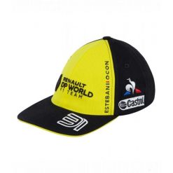 Czapka Renault F1 Team Ocon - Oficjalna dla Fanów. Czapki z daszkiem OEM, bez wzorów. Za 196.99 zł.