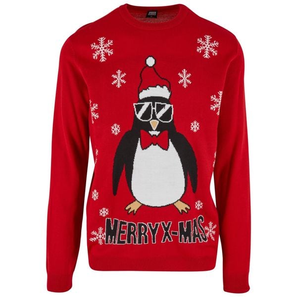 Bluza Urban Classics Christmas. Czerwone bluzy Urban Classics, na zimę, m, bez wzorów, bez kaptura. Za 229.00 zł.