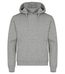 Clique Miami Hoody - Bluza z kapturem z bawełny i poliestru recyklingowanego. Szare bluzy z kapturem CLIQUE, xl, bez wzorów, z bawełny, z kapturem. Za 173.55 zł.