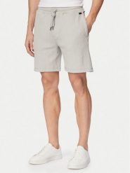 BOSS Szorty sportowe Structure 50540581 Szary Regular Fit. Szare krótkie spodenki sportowe Boss, m, bez wzorów, z bawełny. Za 379.99 zł.