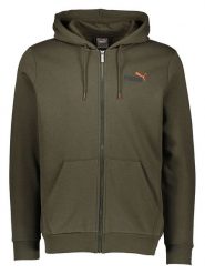 Puma Bluza "Essentials+" w kolorze khaki rozmiar: M. Brązowe bluzy Puma, m, bez wzorów, bez kaptura. Za 141.52 zł.