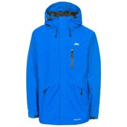 Kurtka/płaszcz Męski Corvo Z Kapturem Wodoodporny. Niebieskie kurtki Trespass, m, bez wzorów, z kapturem. Za 263.99 zł.