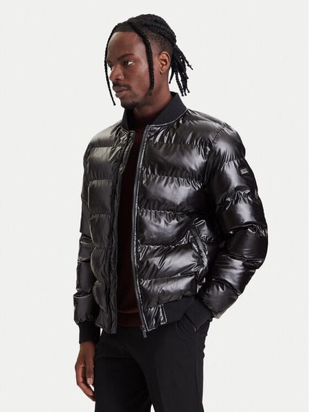 KARL LAGERFELD Kurtka zimowa 505026 564595 Czarny Regular Fit. Czarne kurtki KARL LAGERFELD, na zimę, m, bez wzorów, z syntetyku, bez kaptura. Za 1,309.00 zł.