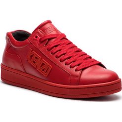 Sneakersy KENZO - F865SN127L50 Rouge Moyen 21. Czerwone buty sportowe casual marki KENZO, z materiału. Za 1,089.00 zł.