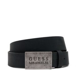 Pasek Męski Guess. Czarne paski Guess, z aplikacjami. Za 229.99 zł.