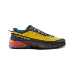 Buty podejściowe męskie La Sportiva TX4 Evo. Czarne buty trekkingowe La Sportiva, bez wzorów, ze skóry, bez zapięcia. Za 881.99 zł.
