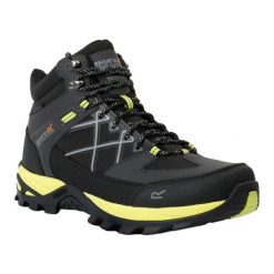 Męskie Buty Do Chodzenia Samaris III. Czerwone buty turystyczne Regatta, bez wzorów, z gumy, bez zapięcia, trekkingowe. Za 380.99 zł.