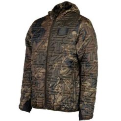 Kurtka Wędkarska Wiatroszczelna Nash Zt Climate Jacket Camo. Brązowe kurtki Nash, s, bez wzorów, bez kaptura. Za 559.99 zł.