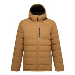 Kurtka z kapturem Regatta Frankie Padded. Brązowe kurtki Regatta, m, bez wzorów, z materiału, z kapturem. Za 323.00 zł.