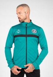 Vernon Kurtka dresowa - Teal Zielony. Zielone kurtki GORILLA WEAR, m, bez wzorów, z dresówki, bez kaptura. Za 320.00 zł.