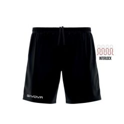 Spodenki sportowe Givova Capo czarne. Czarne krótkie spodenki sportowe Givova, m, bez wzorów, z materiału. Za 52.75 zł.