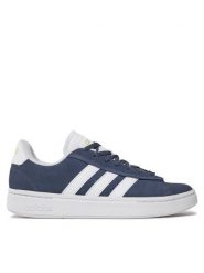 Adidas Sneakersy Grand Court Alpha IE1453 Niebieski. Niebieskie buty sportowe casual Adidas, bez wzorów, ze skóry, bez zapięcia. Za 299.99 zł.