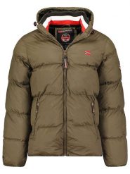 Canadian Peak Kurtka pikowana "Anceleak" w kolorze khaki rozmiar: 3XL. Brązowe kurtki Canadian Peak, xl, bez wzorów, bez kaptura. Za 203.02 zł.