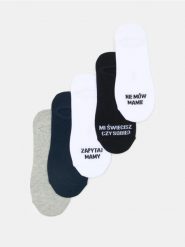 Skarpetki stopki 5 pack - wielobarwny. Skarpety Sinsay, bez wzorów. Za 15.99 zł.