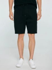 Szorty męskie dresowe czarne Wladorsh 906. Czarne szorty BIG STAR, l, bez wzorów, z dresówki, sportowe. Za 159.99 zł.