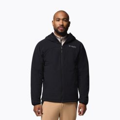 Kurtka ocieplana męska Columbia Silver Leaf Lite Hooded. Czarne kurtki Columbia, m, bez wzorów, z puchu, bez kaptura. Za 709.99 zł.