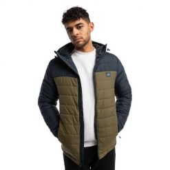 Kurtka przejściowa męska Billabong Surf Check. Brązowe kurtki Billabong, na jesień, m, bez wzorów, z materiału, bez kaptura. Za 172.49 zł.