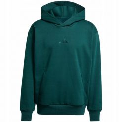 Bluza Męska z Kapturem adidas Sportowa Hoodie Wygodna Bawełniana roz. L. Zielone bluzy z kapturem Adidas, l, bez wzorów, z bawełny, z kapturem. Za 206.00 zł.