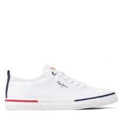 Tenisówki Pepe Jeans. Białe trampki Pepe Jeans, m, bez wzorów, bez zapięcia. Za 229.99 zł.