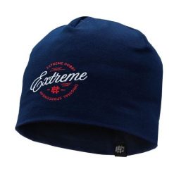Czapka zimowa męska beanie EXTREME HOBBY CLUSTER. Niebieskie czapki zimowe EXTREME HOBBY, bez wzorów, z bawełny. Za 69.00 zł.