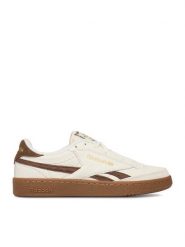 Reebok Sneakersy EO-CLUB C REVENGE VINTAGE 100278993 Kremowy. Białe buty sportowe casual Reebok, bez wzorów, ze skóry, bez zapięcia. Za 349.99 zł.