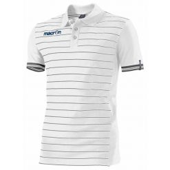 Polo Macron Jungle. Białe koszulki polo sportowe Macron, m, bez wzorów, bez kołnierzyka, bez ramiączek. Za 231.00 zł.