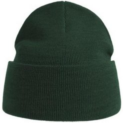 Czapka Unisex Dla Dorosłych Pure Recycled Beanie. Zielone czapki zimowe ATLANTIS, bez wzorów. Za 45.99 zł.