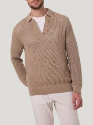 Pierre Cardin Sweter w kolorze jasnobrązowym rozmiar: XL. Brązowe swetry nierozpinane Pierre Cardin, xl, bez wzorów, z bawełny, bez kołnierzyka, bez ramiączek. Za 169.95 zł.