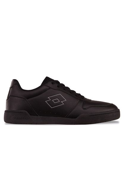 Buty męskie sportowe trampki Lotto TITANIS. Czarne trampki Lotto, l, bez wzorów, bez zapięcia. Za 99.99 zł.