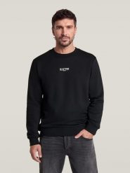 G-Star Bluza w kolorze czarnym rozmiar: M. Czarne bluzy G-Star, m, bez wzorów, z bawełny, bez kaptura. Za 304.95 zł.