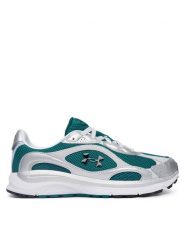 Under Armour Sneakersy UA Tech Runner 6011293 Zielony. Zielone buty sportowe casual Under Armour, bez wzorów, ze skóry, bez zapięcia. Za 399.99 zł.