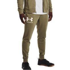 Spodnie sportowe męskie Under Armour Rival Terry Jogger. Białe spodnie treningowe długie Under Armour, m, bez wzorów, z bawełny. Za 139.99 zł.