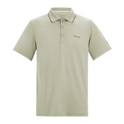 Męska Koszulka Polo Maverik V. Brązowe koszulki polo Regatta, m, bez wzorów, bez kołnierzyka, bez ramiączek, trekkingowe. Za 84.99 zł.