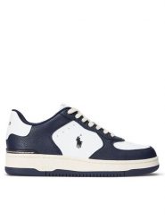 Polo Ralph Lauren Sneakersy Masters Crt 809945252001 Granatowy. Niebieskie buty sportowe casual Polo Ralph Lauren, bez wzorów, ze skóry, bez zapięcia. Za 489.99 zł.