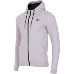 Bluza męska BLM003 - chłodny jasny szary. Bluzy marki 4F. W wyprzedaży za 129.99 zł.
