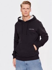 Jack&Jones Bluza 12236159 Czarny Regular Fit. Czarne bluzy Jack&Jones, l, bez wzorów, z bawełny, bez kaptura. Za 99.99 zł.