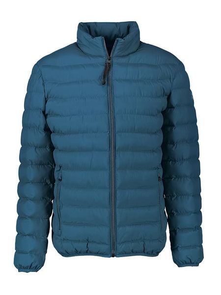 Lerros Kurtka pikowana w kolorze niebieskim rozmiar: M. Niebieskie kurtki Lerros, m, bez wzorów, bez kaptura. Za 161.73 zł.