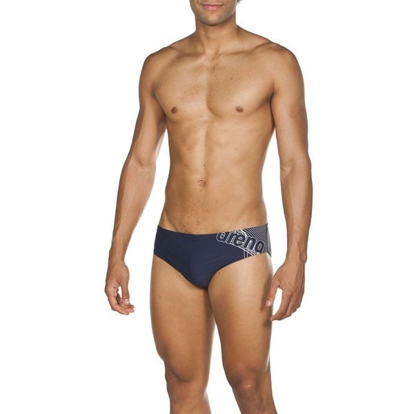 Kąpielówki męskie slipy kąpielowe treningowe na basen Arena Altair. Szare kąpielówki Arena, m, bez wzorów. Za 49.99 zł.