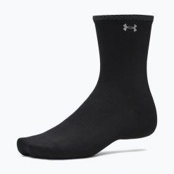 Skarpety Under Armour Velociti Lite Crew. Czarne skarpety Under Armour, bez wzorów. Za 47.99 zł.