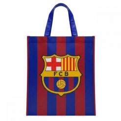 FC Barcelona torba na zakupy ekologiczna shopping bag 32X38cm wielokolorowa. Torby na ramię FC Barcelona, bez wzorów, z materiału, na ramię, bez dodatków. Za 25.00 zł.