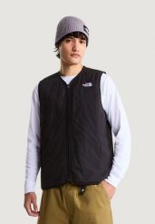 Kurtka Mężczyzna THE NORTH FACE U ILTI LINER VEST. Czarne kurtki The North Face, l, bez wzorów, z nylonu, bez kaptura. Za 604.05 zł.