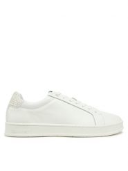 Calvin Klein Sneakersy HM0HM01767 Biały. Białe buty sportowe casual CALVIN KLEIN, bez wzorów, ze skóry, bez zapięcia. Za 419.99 zł.