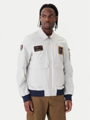 Aeronautica Militare Kurtka bomber 261AB3049UCT04290 Beżowy Regular Fit. Brązowe kurtki Aeronautica Militare, m, bez wzorów, z syntetyku, bez kaptura. Za 1,349.00 zł.