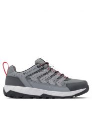 Columbia Trekkingi Strata Trail Low 2101351 Szary. Szare buty trekkingowe Columbia, bez wzorów, ze skóry, bez zapięcia. Za 259.99 zł.