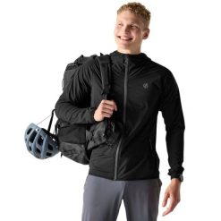 Lekka Kurtka Męska Endurance Stretch. Czarne kurtki Dare 2B, m, bez wzorów, z materiału, z kapturem. Za 392.99 zł.