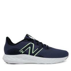 Buty do biegania New Balance. Niebieskie buty do biegania New Balance, bez wzorów, bez zapięcia, do biegania. Za 229.99 zł.