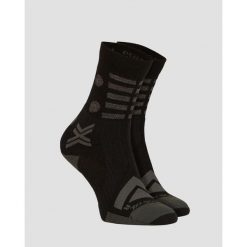 Skarpety X-Socks Gravel Perform Merino Crew. Czarne skarpety X-Socks, bez wzorów. Za 129.99 zł.