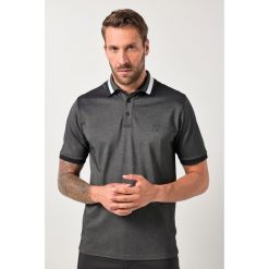 Męska Koszulka polo golf rękaw 1/2 QuickDry TwoTone do rozm. 7XL. Czarne koszulki polo sportowe JAY-PI, m, bez wzorów, z bawełny, bez kołnierzyka, bez ramiączek, na golfa. Za 244.99 zł.
